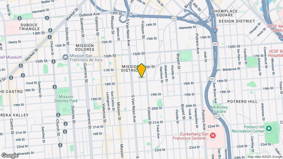 3236-3242 18th St Map and Location Details