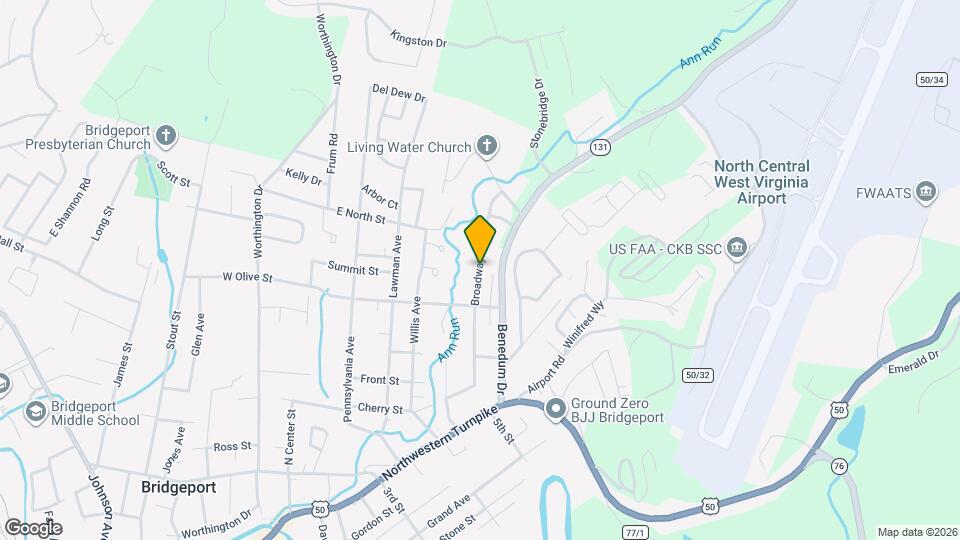 524 Broadway Ave Map and Location Details