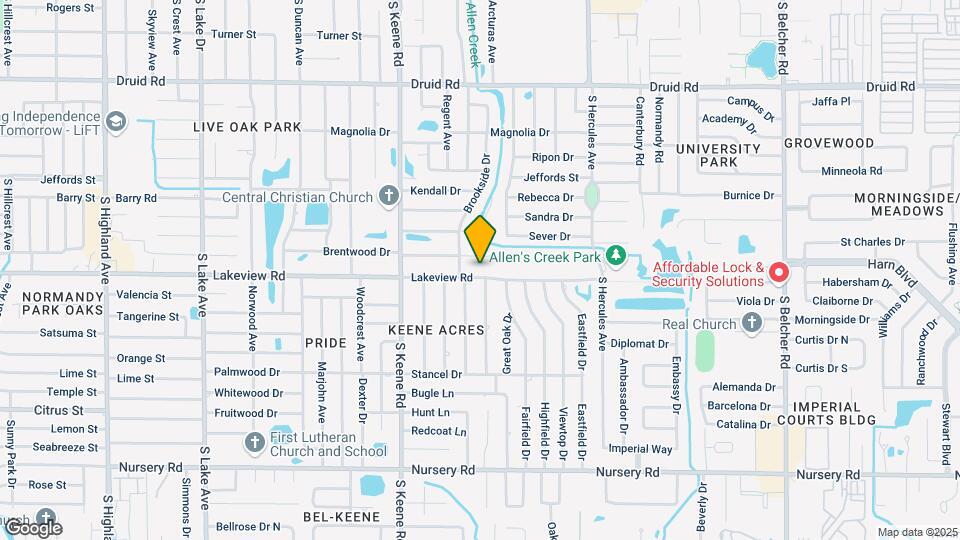 1866 Lakeview Rd Map and Location Details