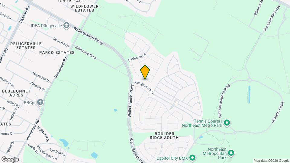 1704 Carvin Wy Map and Location Details