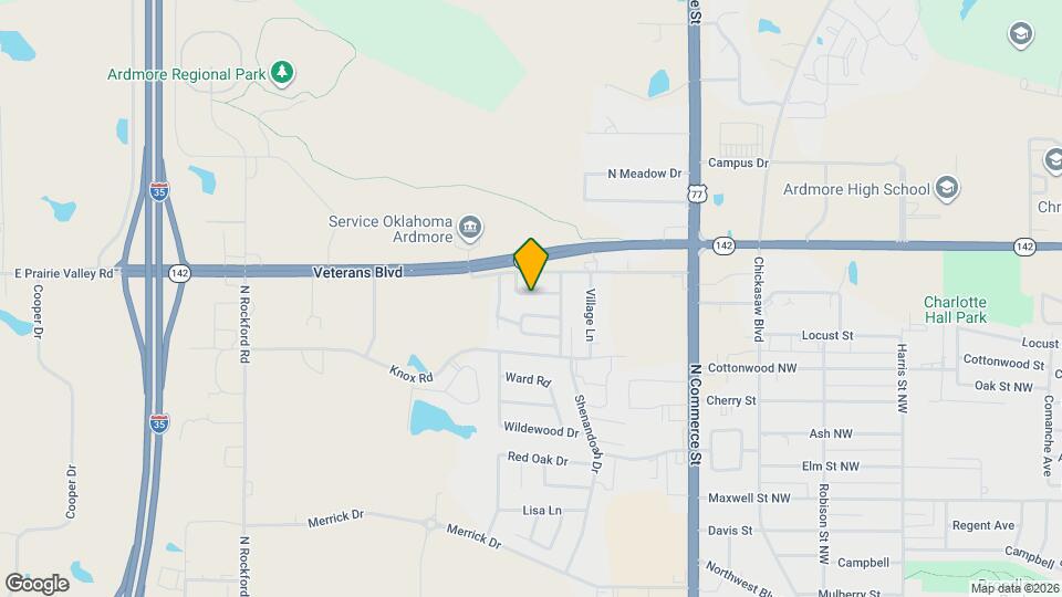 1616 Rustic Dr Map and Location Details