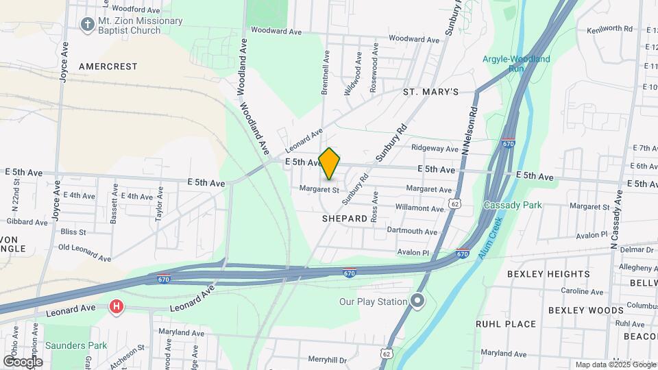 2040 Margaret Ave Mapa y Detalles de la Ubicación