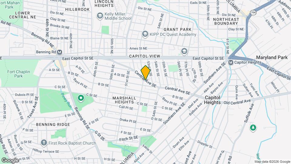 5305 Central Ave SE Map and Location Details