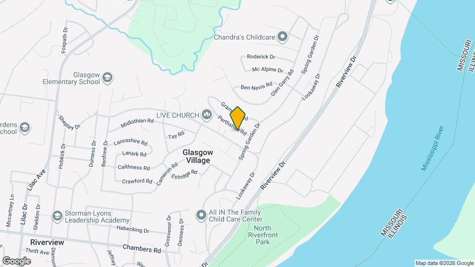 124 Perthshire Rd Map and Location Details