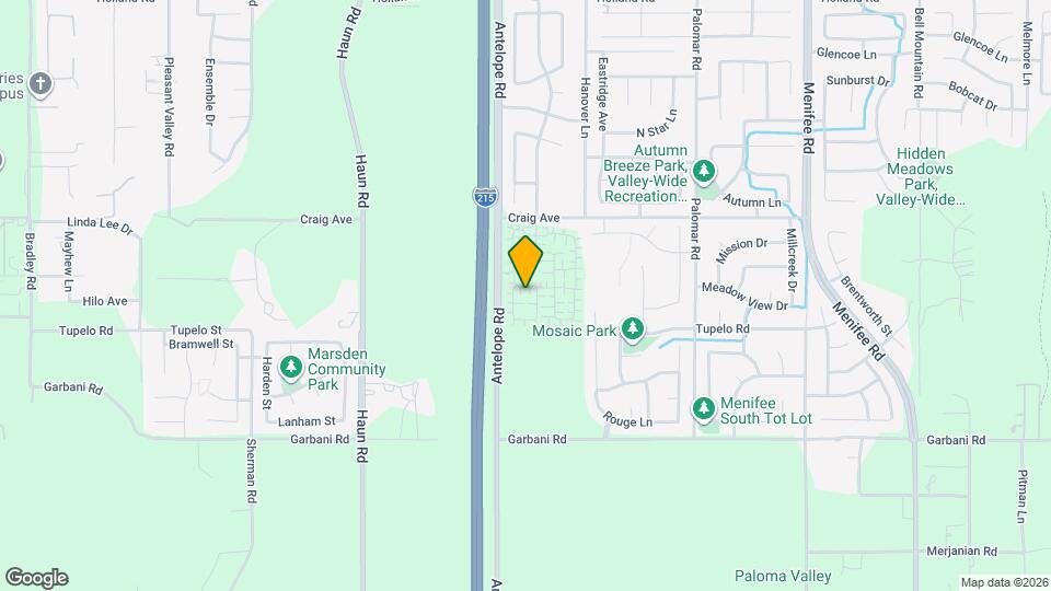 28125 Cookhouse Ln Map and Location Details