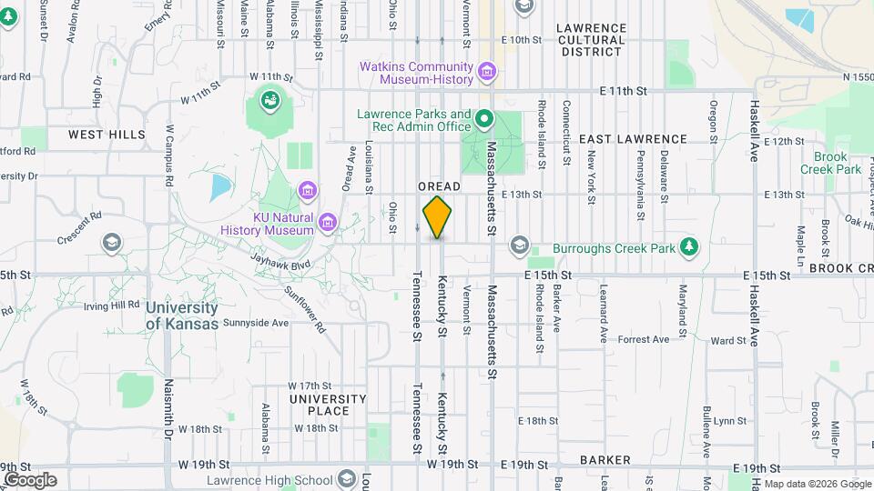 300 W 14th St Map and Location Details