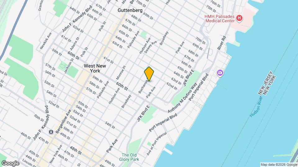 6118 Johnson Pl Map and Location Details