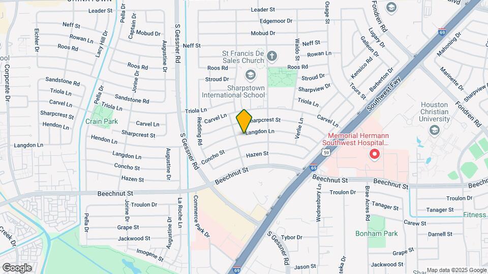 8335 Langdon Ln Map and Location Details