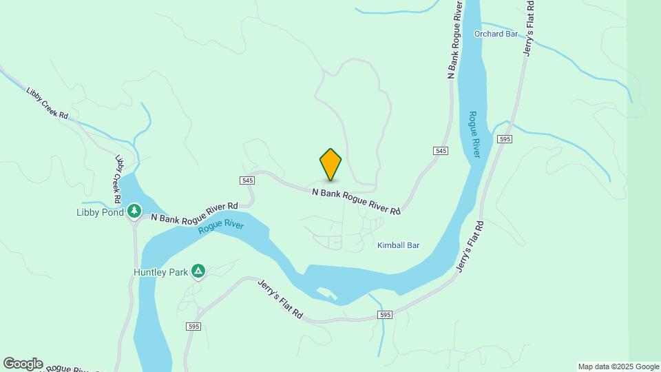 97075 N Bank Rogue River Rd Map and Location Details