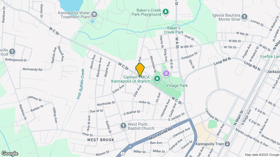 1015 W C St Map and Location Details