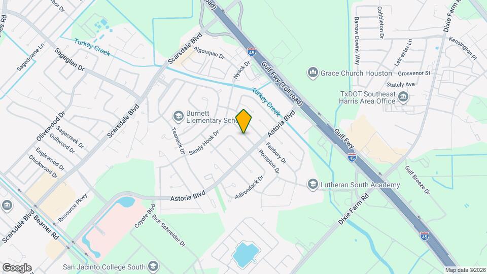 12006 Pompton Dr Mapa y Detalles de la Ubicación