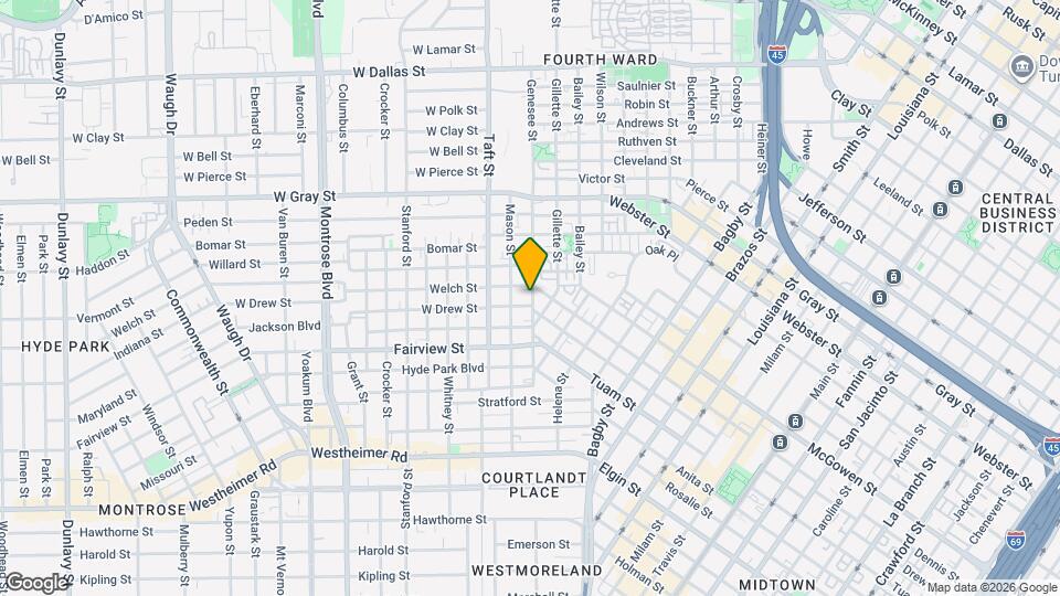 2120 Genesee St Map and Location Details