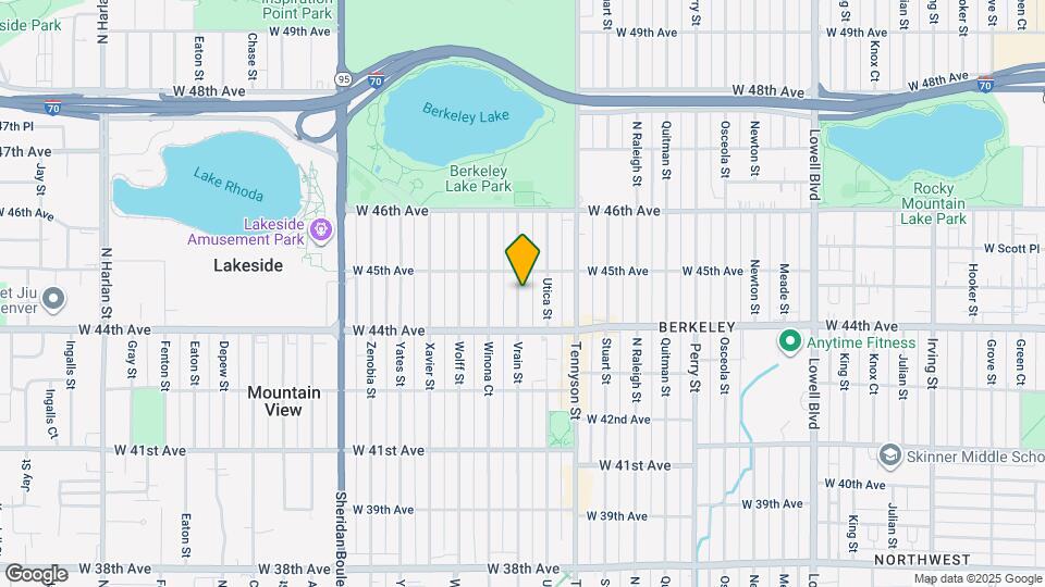4460 Vrain St Map and Location Details
