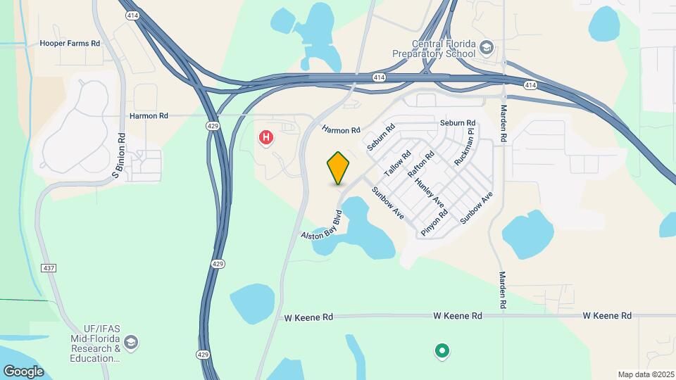 1638 Acclaim Rd Map and Location Details