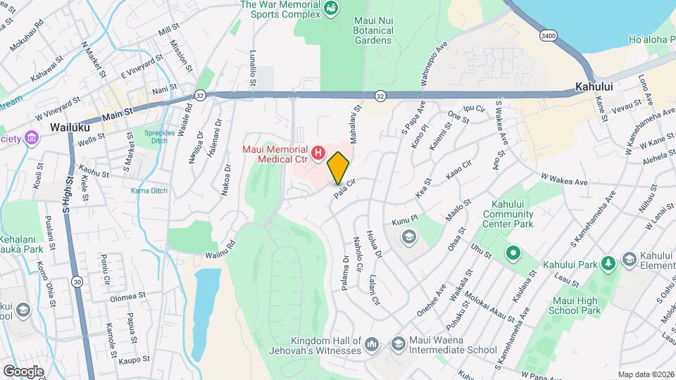 780 Pala Cir Map and Location Details