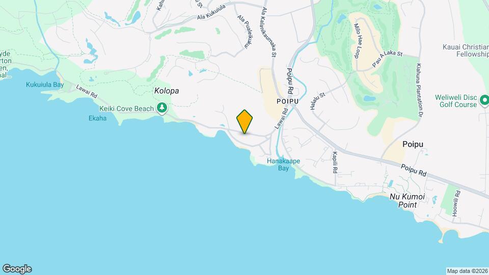 5142 Lawai Rd Map and Location Details