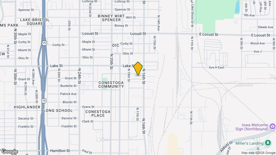 1624 Victor Ave Map and Location Details