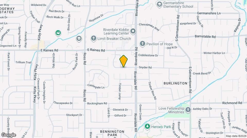 6893 Snyder Rd Map and Location Details