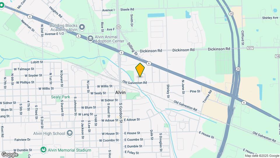 205 McLemore Dr Map and Location Details