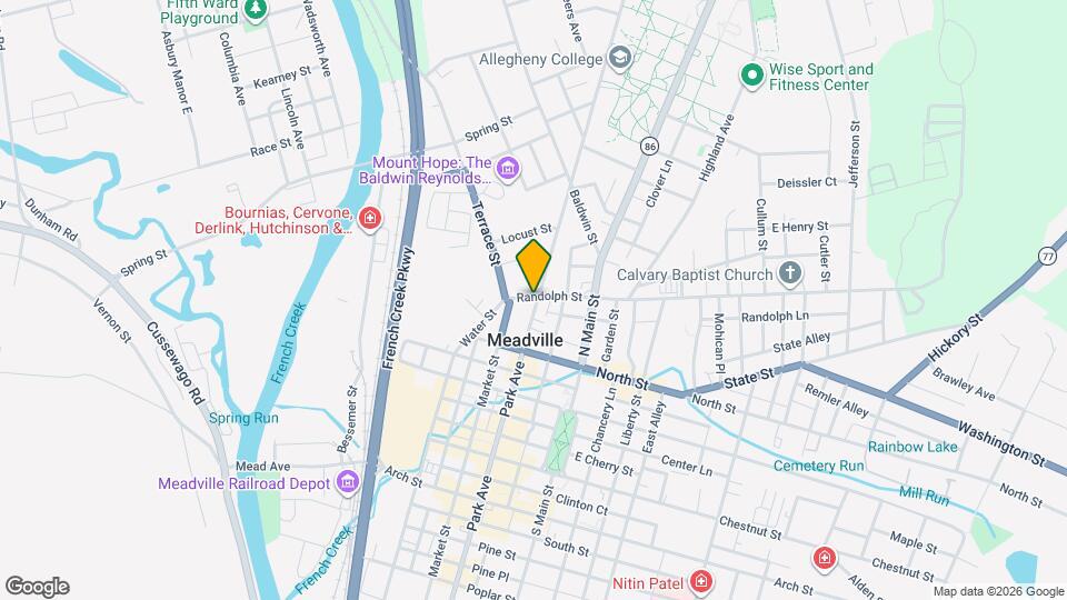 762 Park Ave Map and Location Details