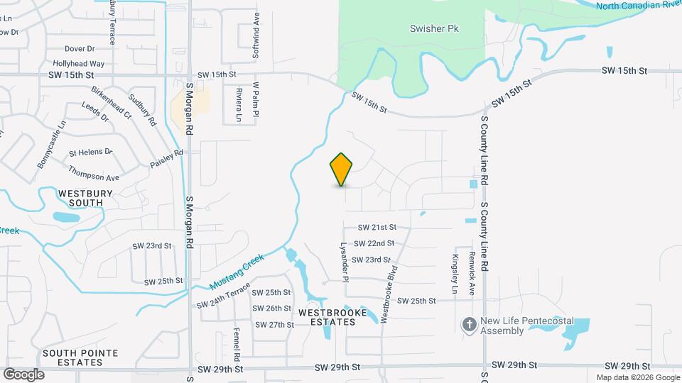 2001 Chestnut Oak Ct Map and Location Details