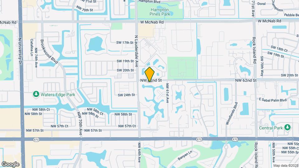 6300 NW 62nd St Map and Location Details