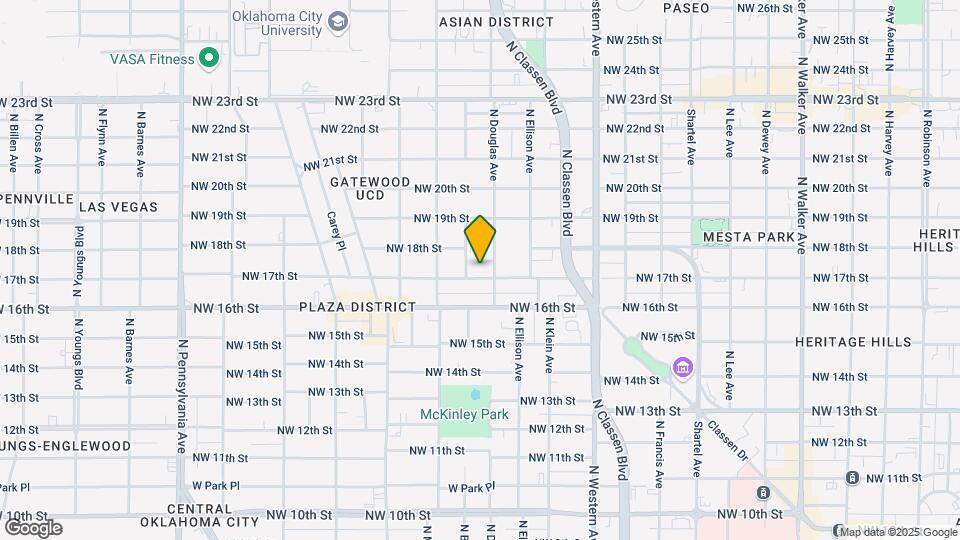 1409-1411 NW 17th Map and Location Details