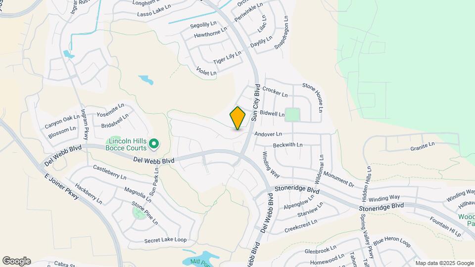 1550 Summerhill Ln Map and Location Details