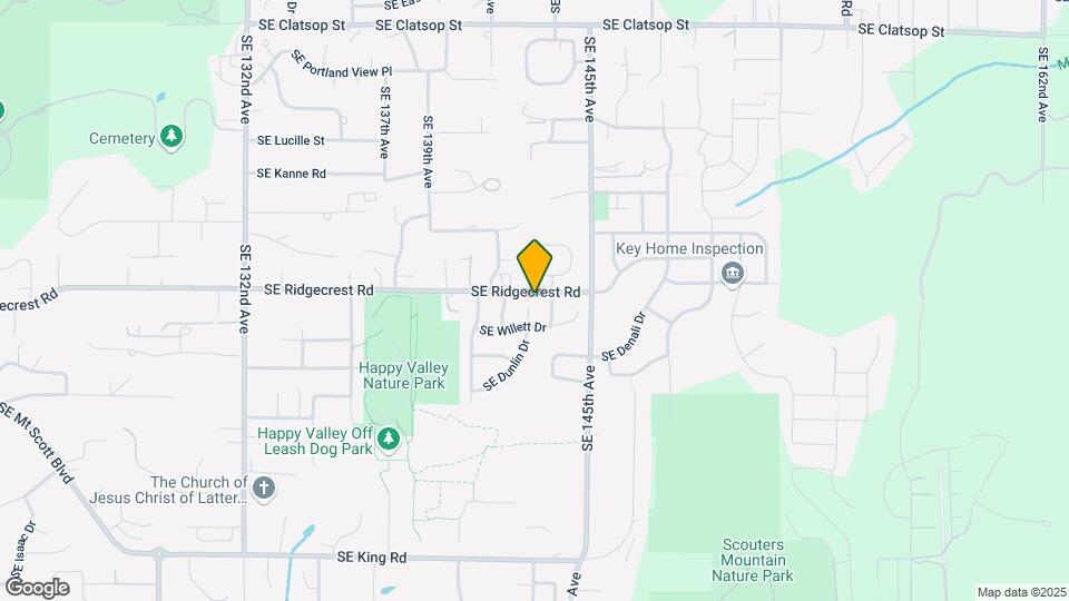 14310 SE Ridgecrest Rd Map and Location Details