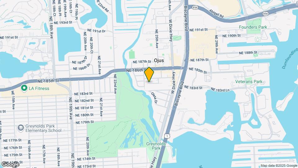 2448 NE 184th St, Unit B7 Map and Location Details
