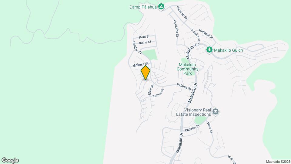 92-1200-1200 Palahia St Mapa y Detalles de la Ubicación