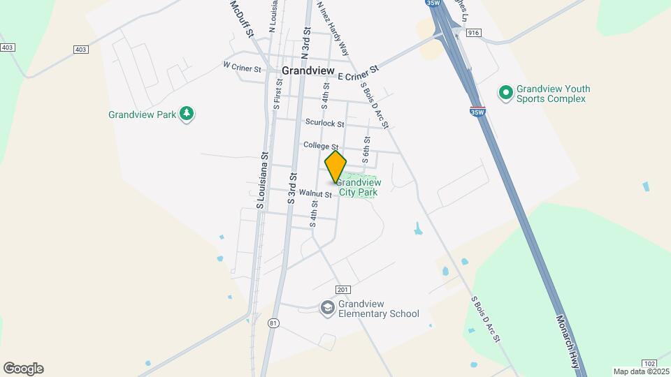 512 S 5th St Map and Location Details