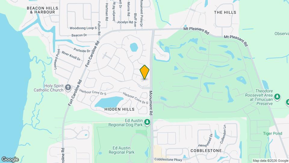 12238 Spiney Ridge Dr S Map and Location Details