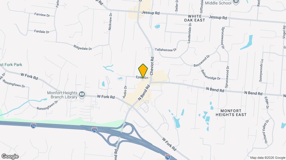 3533 Epley Ln Map and Location Details