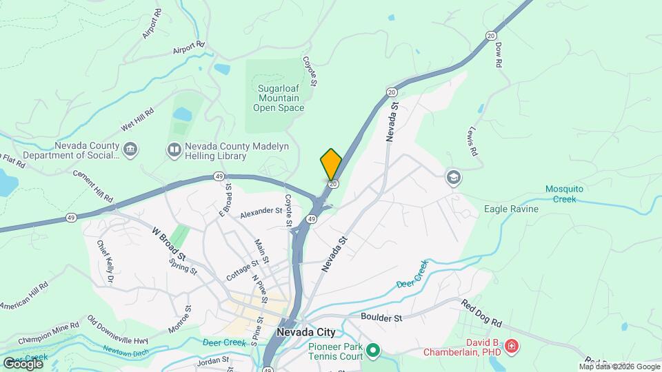 One CA-20 Map and Location Details