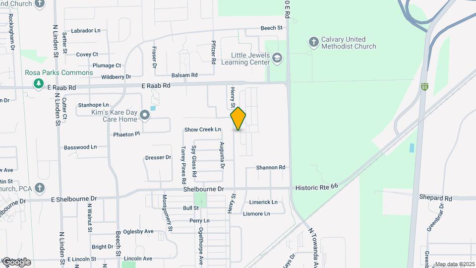 1535 Belclare Rd Map and Location Details