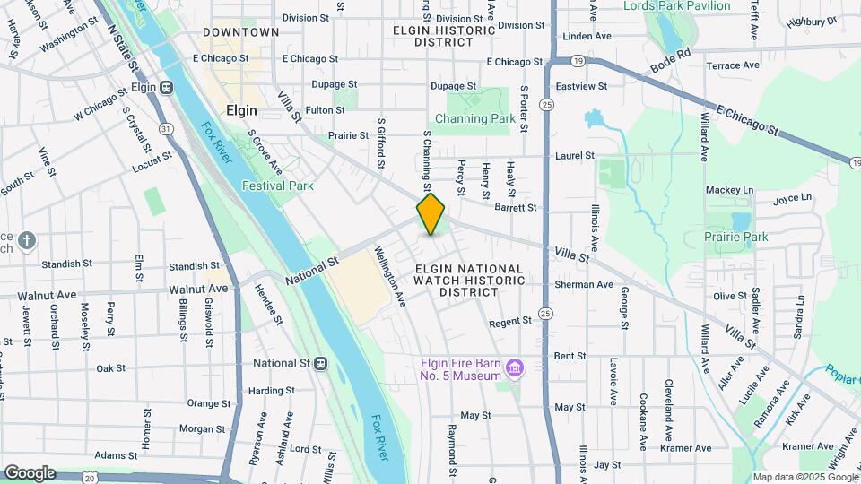 Fox River townhomes Map and Location Details