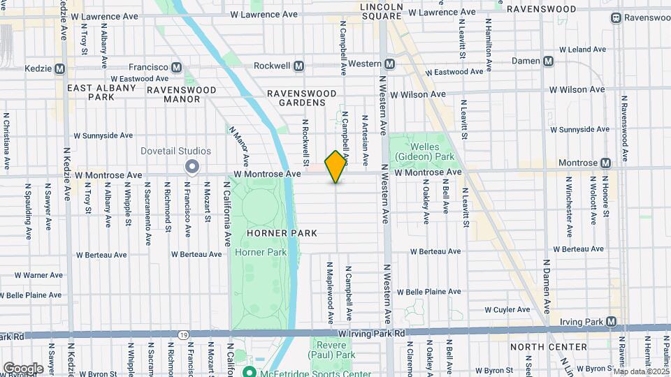 4350 N Campbell Ave Map and Location Details