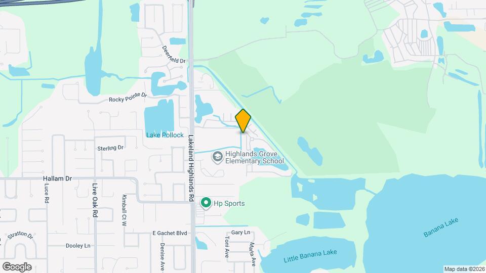 Village at Lake Highland Apartments Map and Location Details