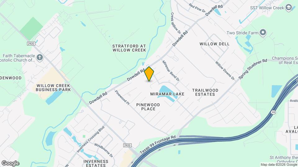 8322 Encinitas Cove Dr Map and Location Details