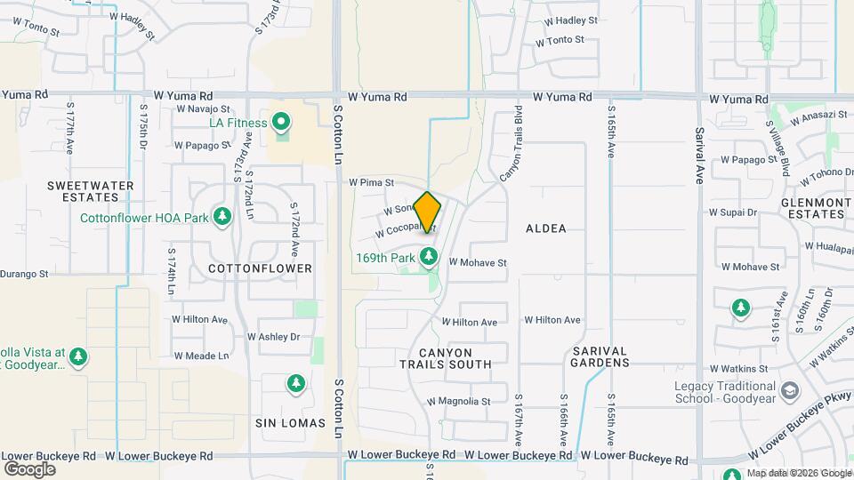 16920 W Mohave St Map and Location Details