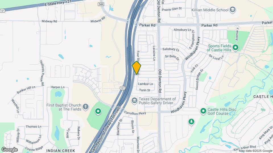 628 Four Stones Blvd Map and Location Details