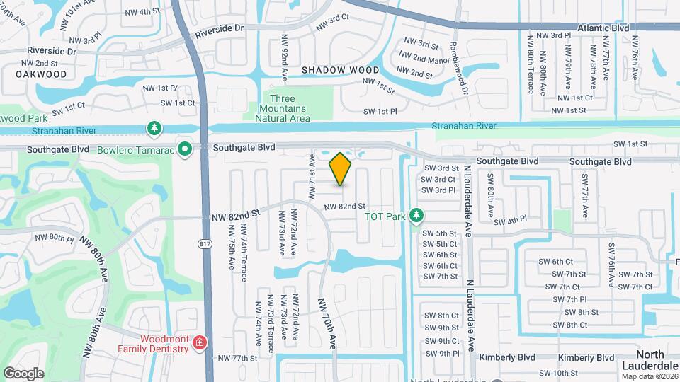 6901 NW 82nd Ct Map and Location Details