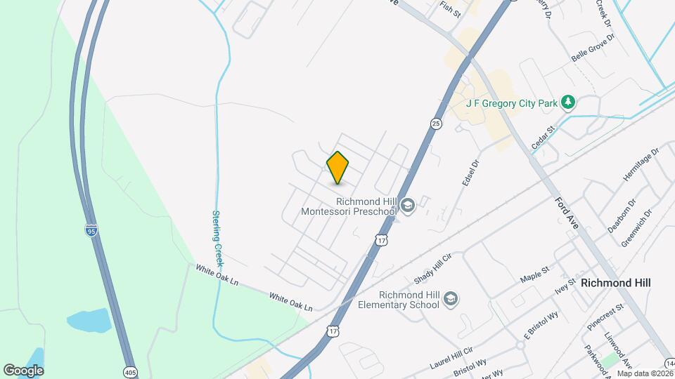 210 Red Oak Dr Map and Location Details