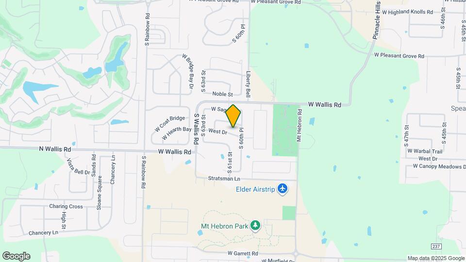 6005 W W Dr Map and Location Details