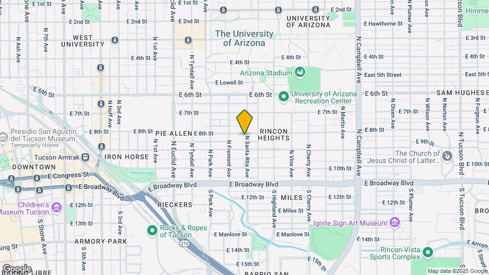 Campus Crossings on 8th Street Map and Location Details