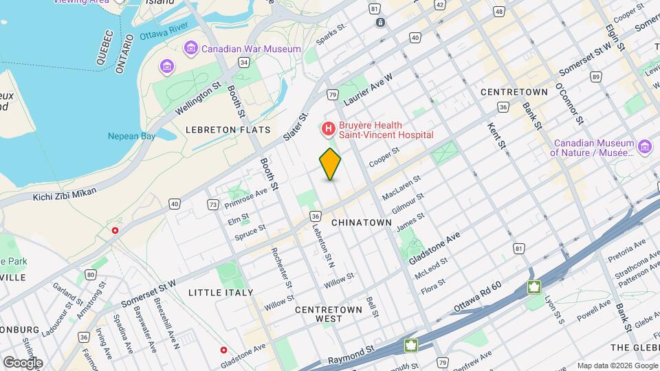 40 Arthur St Map and Location Details