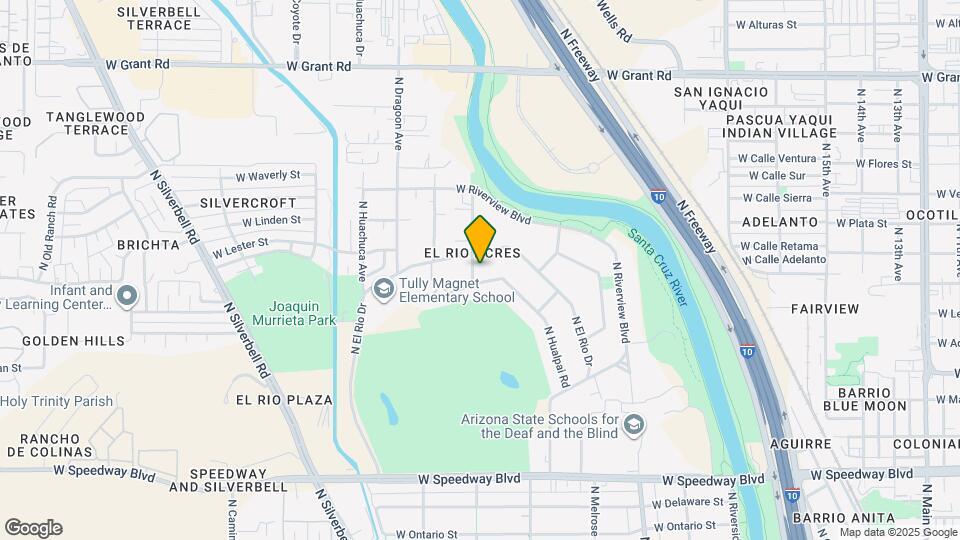 1612 N Mohave Ave Mapa y Detalles de la Ubicación