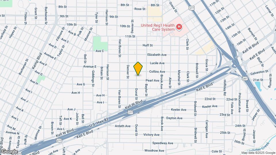 1814 Pearl Ave Mapa y Detalles de la Ubicación