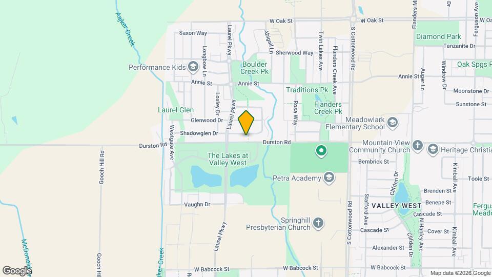 4460 Shadowglen Dr Map and Location Details